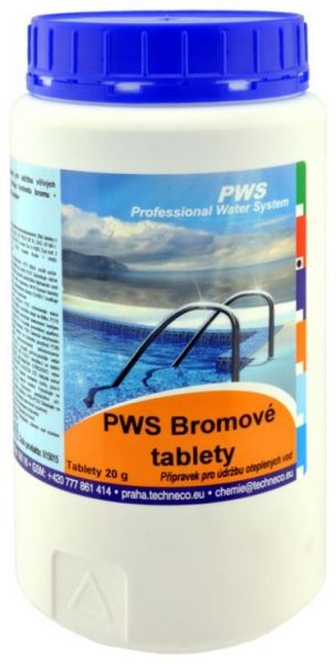 PWS Bromové tablety - 1kg
