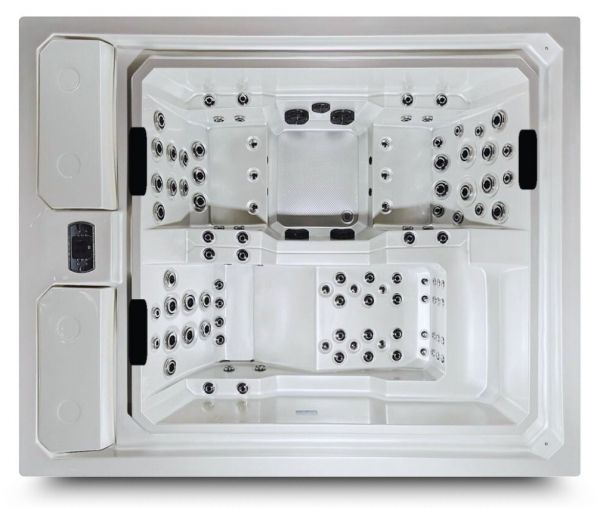 Vířivka OLIVIA s přelivovou hranou (2+1)