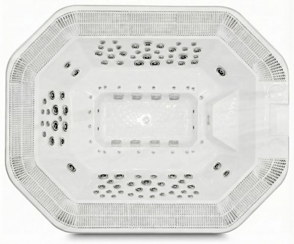 Vířivá vana HARMONIA s přelivovou hranou