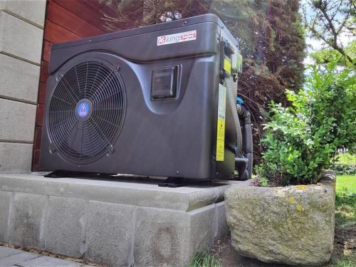 Tepelné čerpadlo KingSpas pro ohřev vířivky