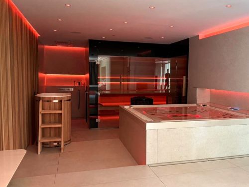 SOFIA s přelivem domací wellness